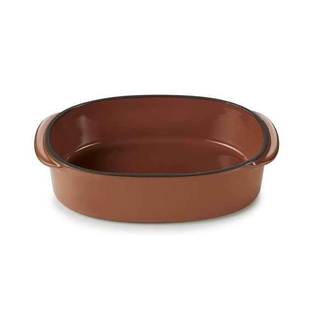 Caractere Rektangulæroblong Ildfast 16X11Cm Cinnamon