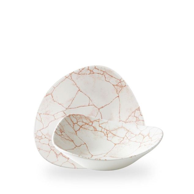 Studio Prints Kintsugi Coral Lotus Bolle 23.5Cm