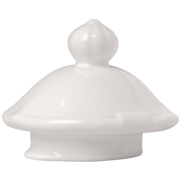 La Scala white Cover sugar bowl 100mm