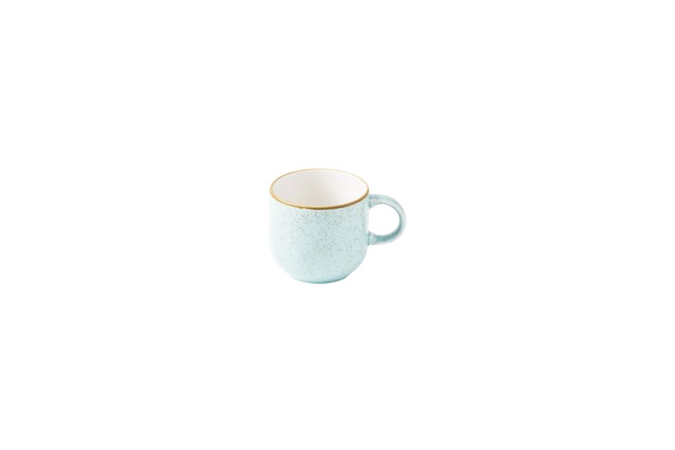 Stonecast Duck Egg Bubble Mug * 22.7cl H: 7.5cm Dia: 8cm