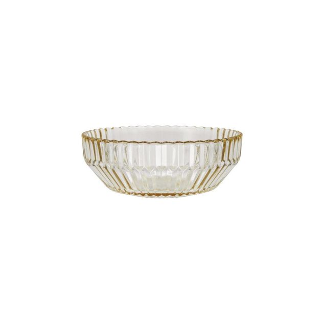 ARCHIE Glass Bowl 16cm ginger gold (4)