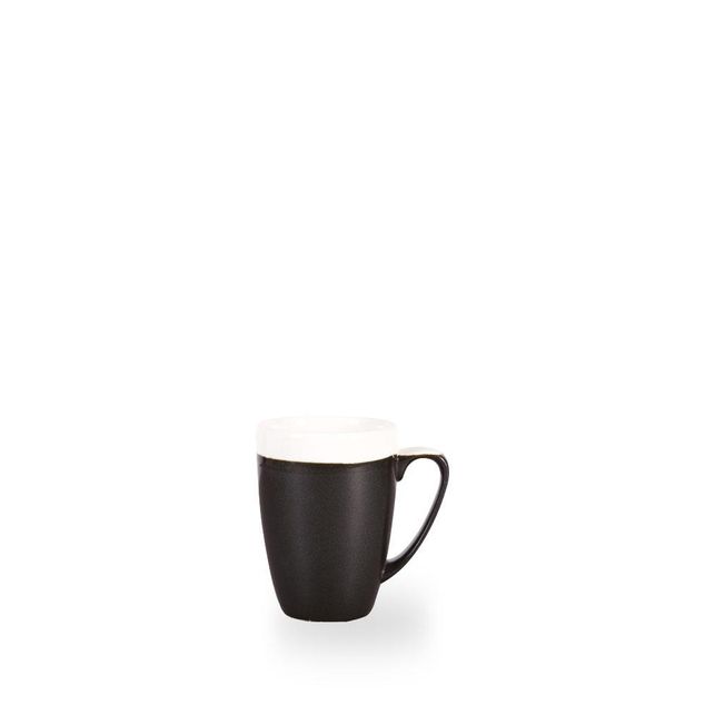 Monochrome Onyx Black Profile Mug 34Cl H: 11Cm