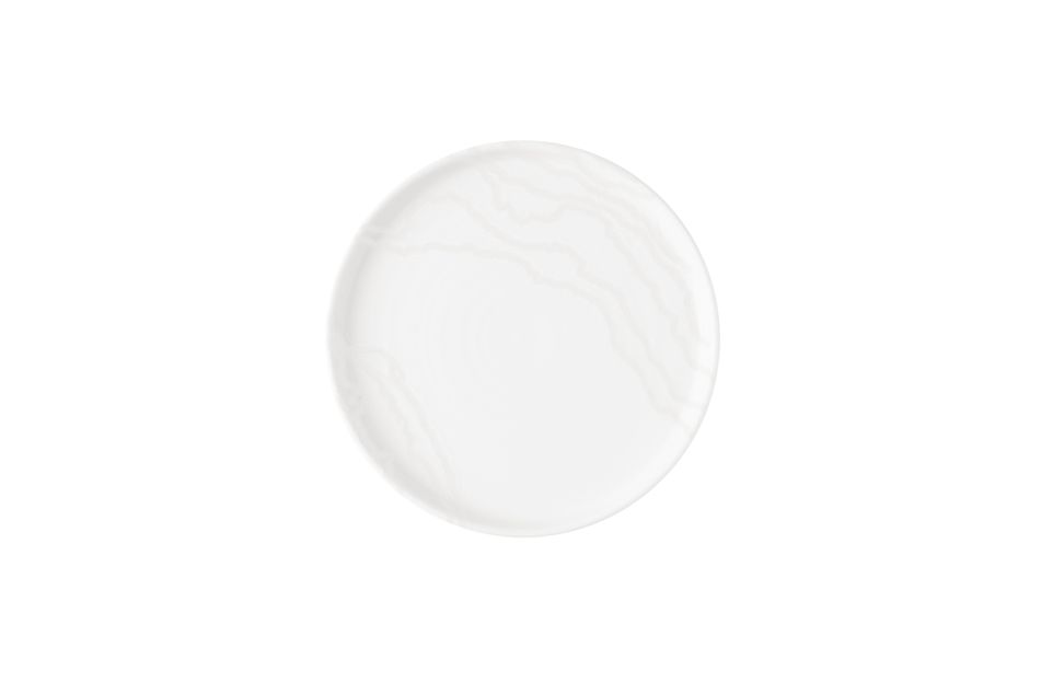 Inked Tide White * Walled Plate * 21cm