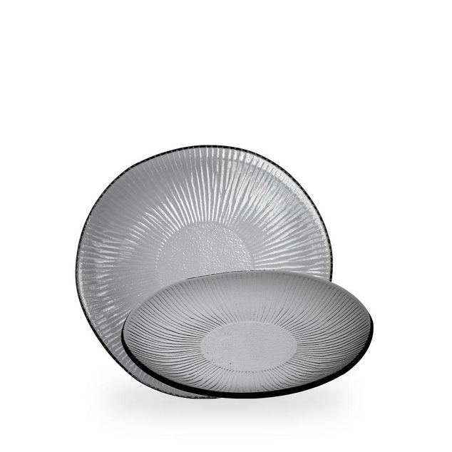Bamboo Organic Glass Tallerken 22.5Cm