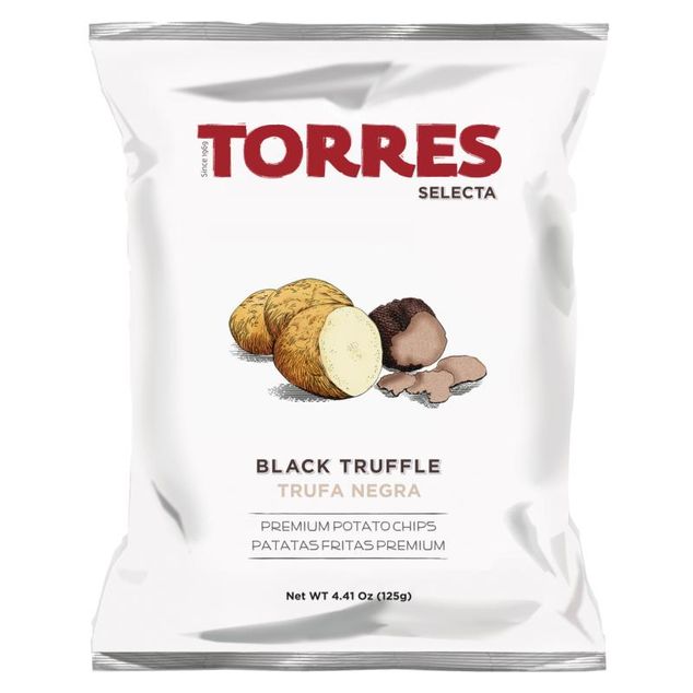 Chips, sort trøffel, 125g