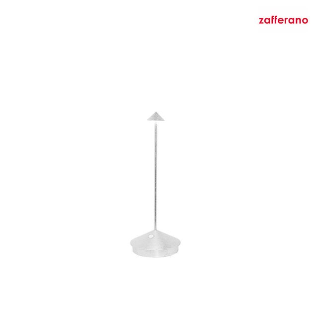 Pina Pro Table Lamp 105X290Mm White Silver Leaf 2,2W Led