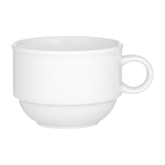Corpo white Cup N.4 stackable 100x55mm 0,18L