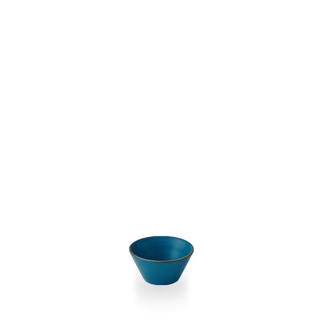 Churchill Stonecast Java Blue  Sauce Dish 9cl