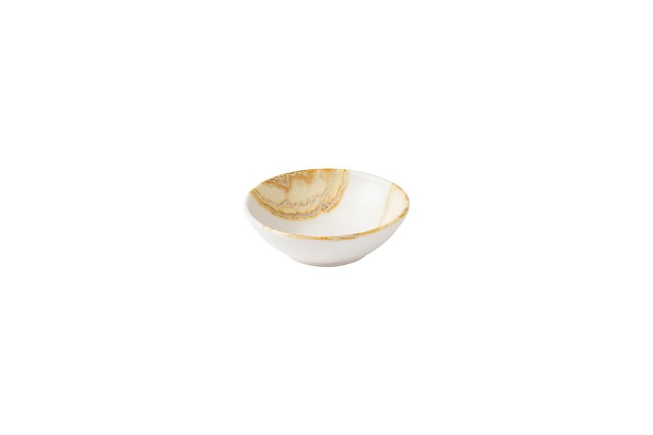 Tide Gold Contour Shallow Bowl * 13cm 126cl H:4.5cm