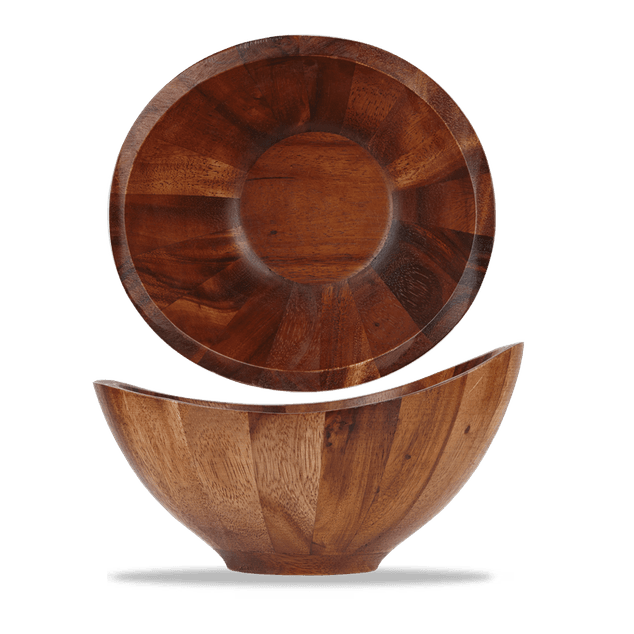 Wood Lrg Moonstone Bollecm 23 X 21.5 X 11Cm