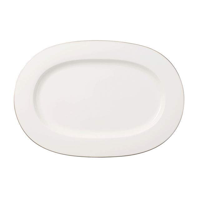 Anmut Platinum No.1 Oval platter 410mm