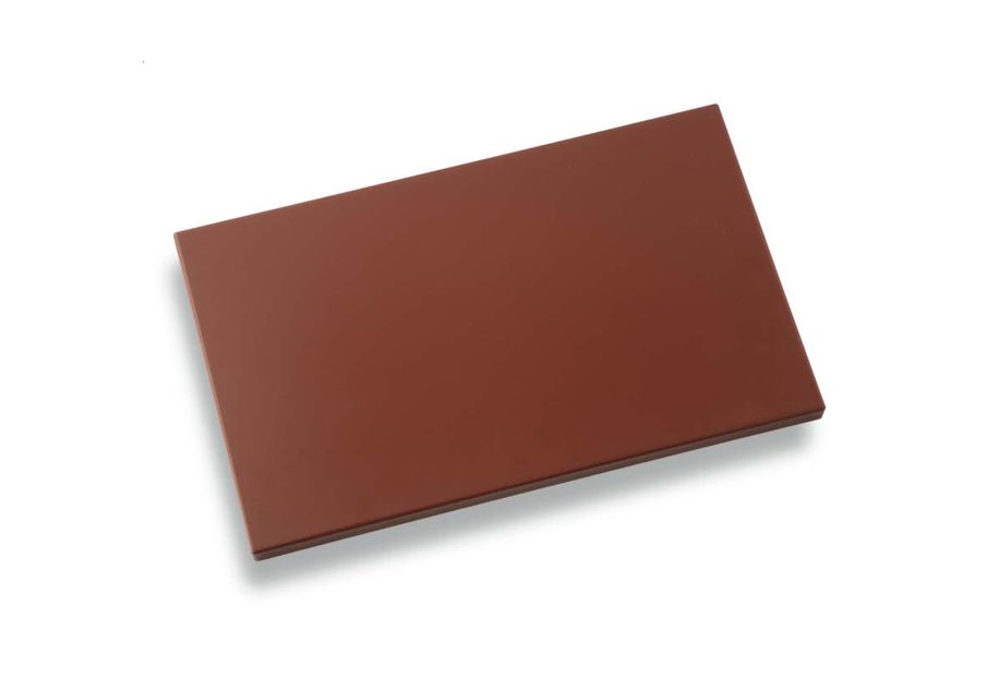 Louis Tellier Cutting board - HDPE 500 - 600 x 400 x 20 mm - Brown