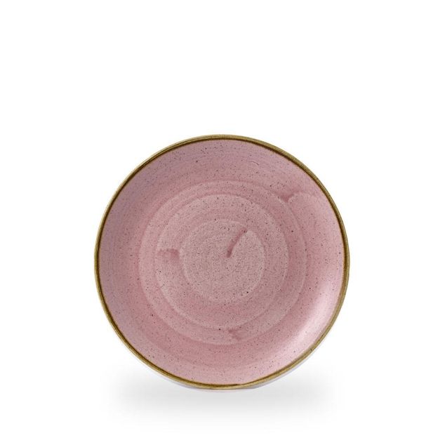 Stonecast Petal Pink Evolve Coupe Plate 23.2cm