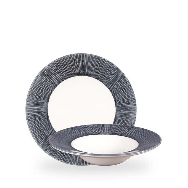 Bamboo Spinwash Mist Wide Rim Bolle 24Cm