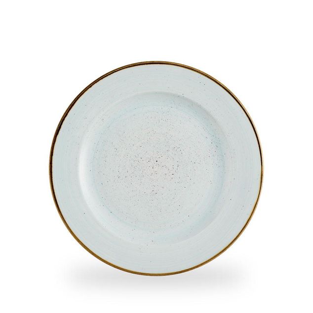 Stonecast Duck Egg / Profile Plate  / 27.6cm