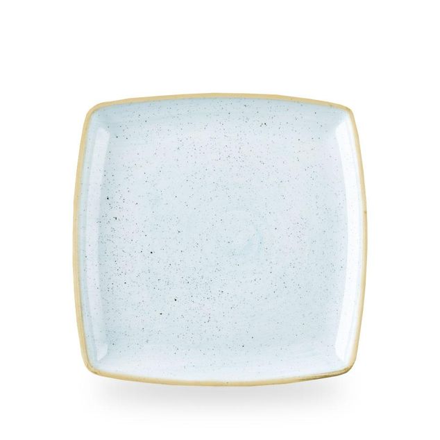 Stonecast Duck Egg Dyp Kvadrat Tallerken 26.8Cm