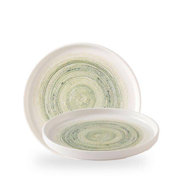 Elements Fern Walled Plate 26cm H:2cm