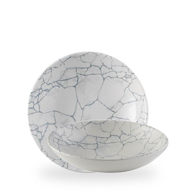 Studio Prints Kintsugi Pearl Grey Evolve Coupe Bolle 24.8Cm