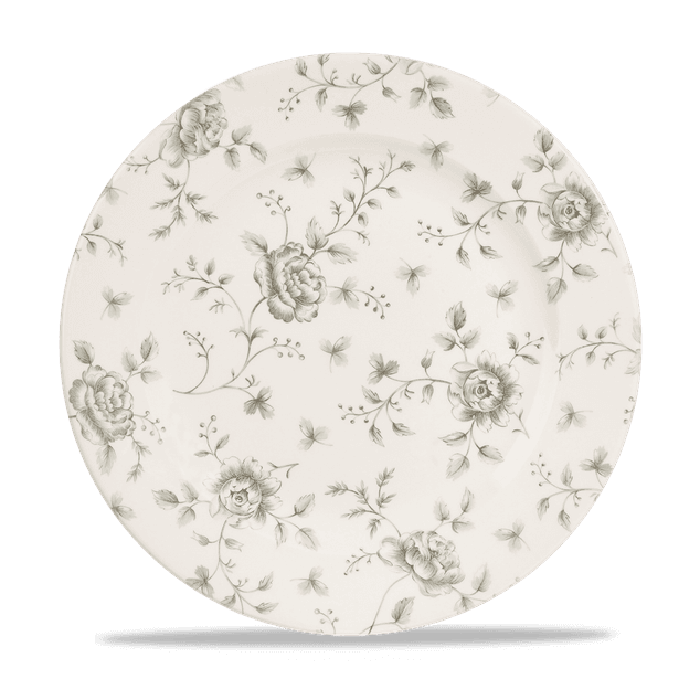 Rose Chintz Grey Profile Tallerken 27.6Cm