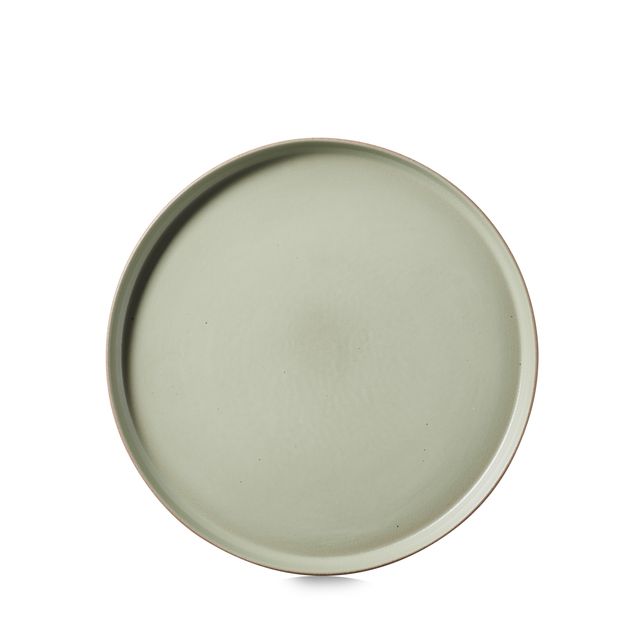 CONTRE JOUR Plate 26cm Almond green