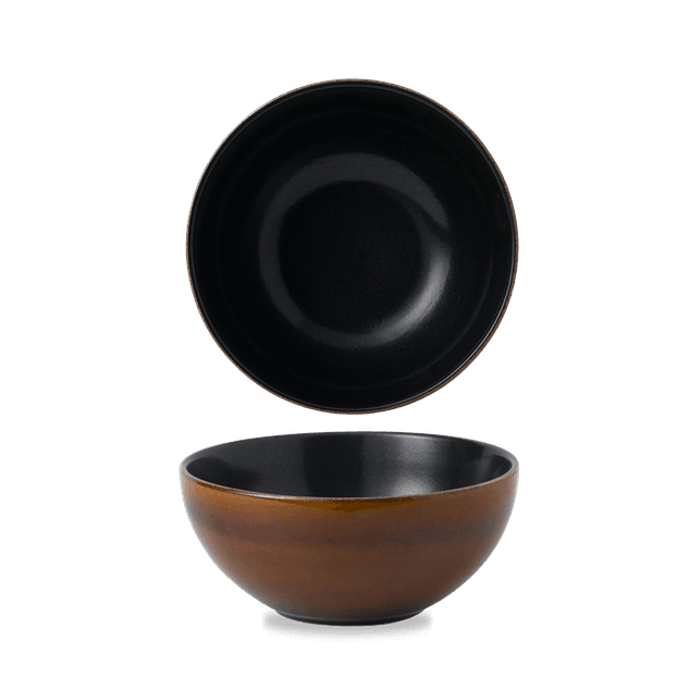 Siena Brown Noodle Bolle 107.5Cl H:8Cm