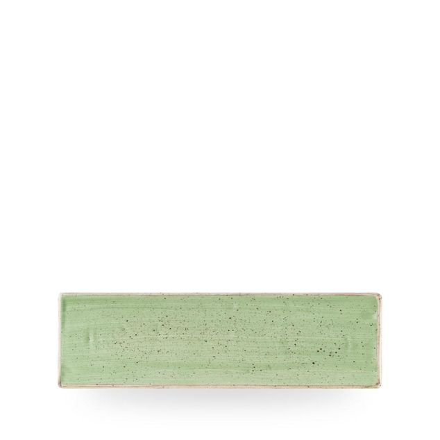 Stonecast Sage Green Oblong Plate 29.5cm x 8.8cm