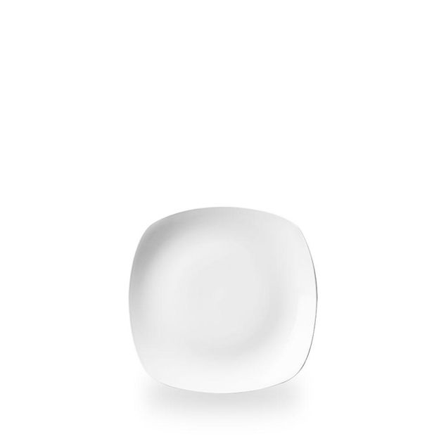 White X Kvadrat Kvadrat Tallerken 17Cm