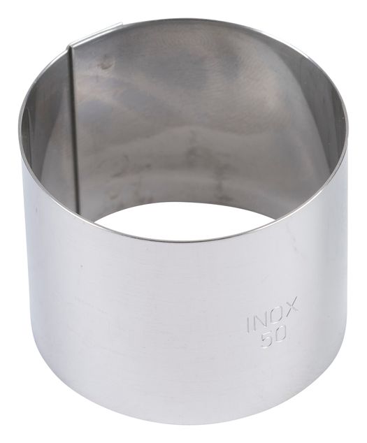 GOBEL St/st mousse ring - Thickness 6/10th - Ø70 mm h40 mm