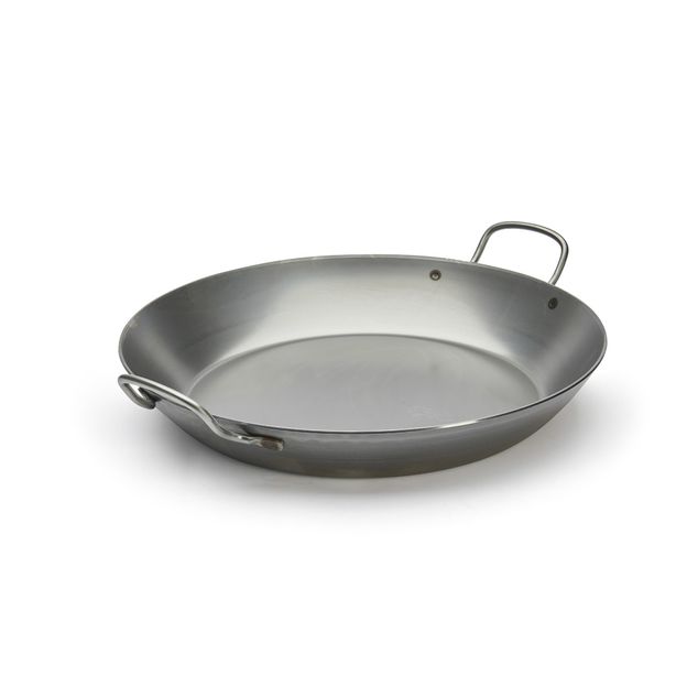 Steel Frying Pan W/ 2 Handles Carbone P