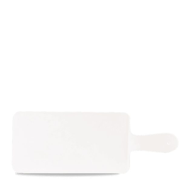 Plastic White Handled Melamine Paddle 26.6 X 14Cm