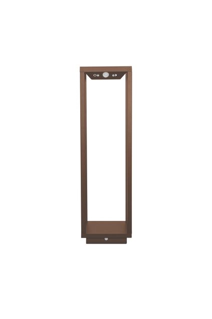 Home Solar Floor Lamp 140x140x500mm. 2,2W - IP54 - CORTEN