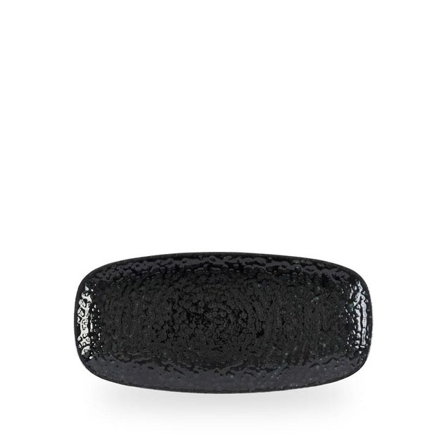 Homespun Chroma Black Chefs Oblong Plate 26,9x12,7cm
