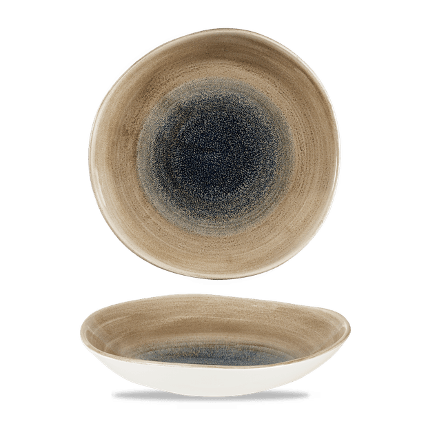Stonecast Aqueous Bayou Rund Trace Bolle 25.3Cm