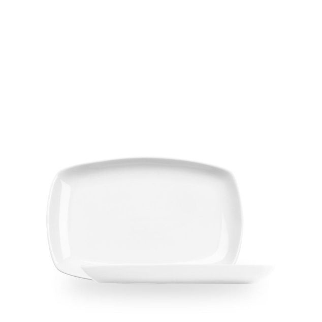 Menu Porcelain Rectangle Tallerken 24.5 X 16Cm