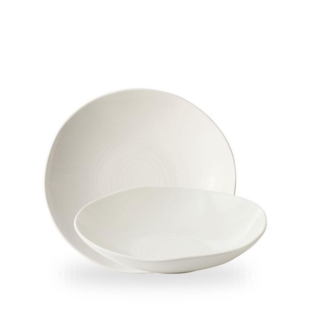 White Natural Bowl 25cm H: 5cm 115cl