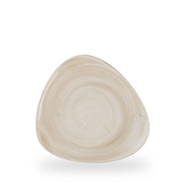 Stonecast Canvas Natural Lotus Plate 22.9cm
