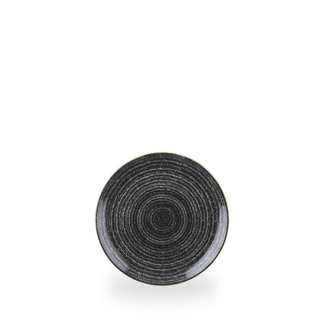 Studio Prints Charcoal Black Evolve Coupe Tallerken 16.5Cm