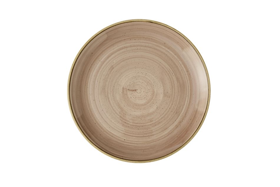 Stonecast Truffle Evolve Coupe Plate 28.8cm