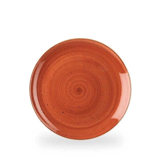 Stonecast Spiced Orange Evolve Coupe Tallerken 26Cm