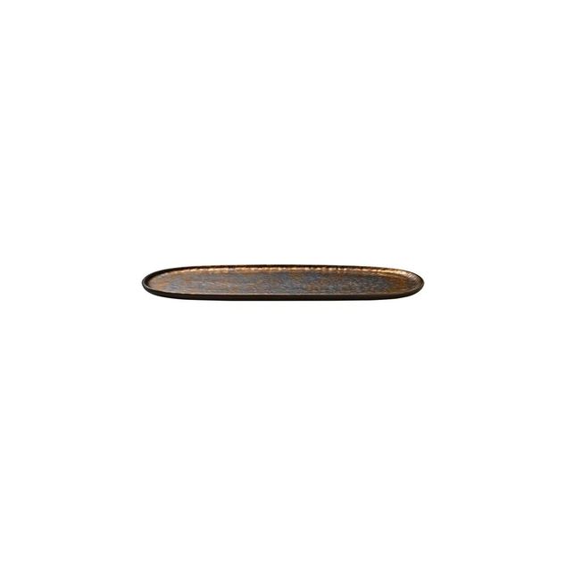 NIVO METALLIC Platter flat coupe 30 cm - H:15cm