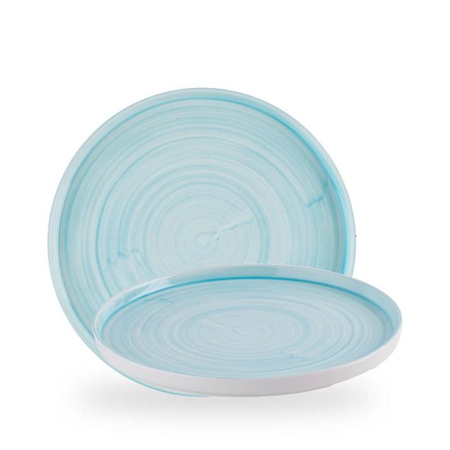 Stonecast Canvas Breeze Walled Plate 27.5cm