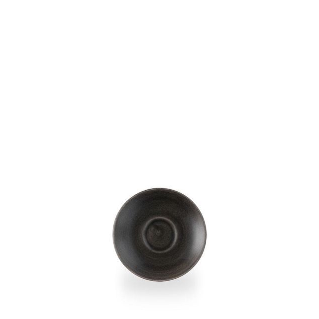 Monochrome Iron Black Espresso Saucer 11.8Cm