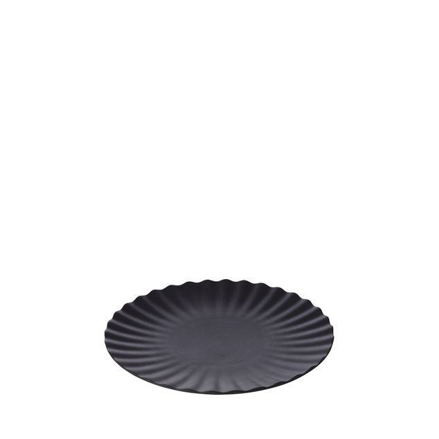 Pekoe Tallerken 21Cm Black Smooth
