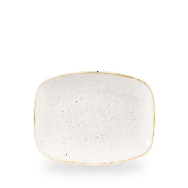 Stonecast Barley White Chefs Oblong Tallerken 26.1 X 20.2Cm