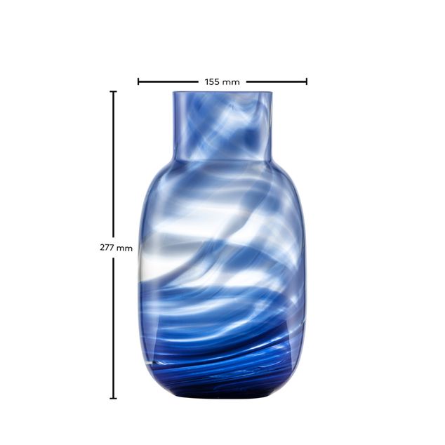 Waters (277) Vase Blue big