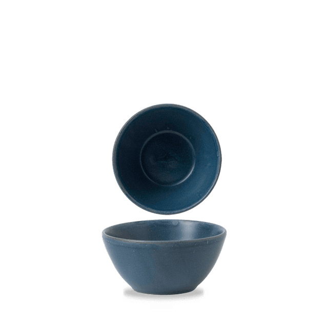 Oslo Blue Contour Snack Bolle 13Cm