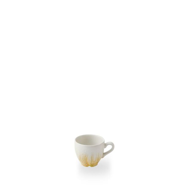 Tide Gold Cafe Espresso Cup 10cl H: 5.5cm Dia 6.5cm