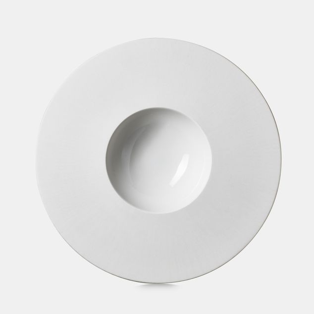 Sphere Plate 30.5cm Alabaster white 18cl