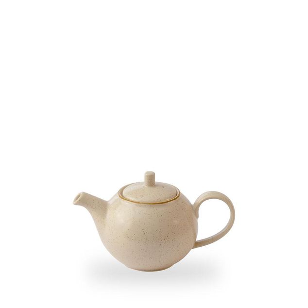 Stonecast Nutmeg Cream Beverage Pot 42.6cl H: 10.5cm