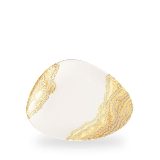 Tide Gold Triangle Chefs Plate 26.5cm 20.5cm